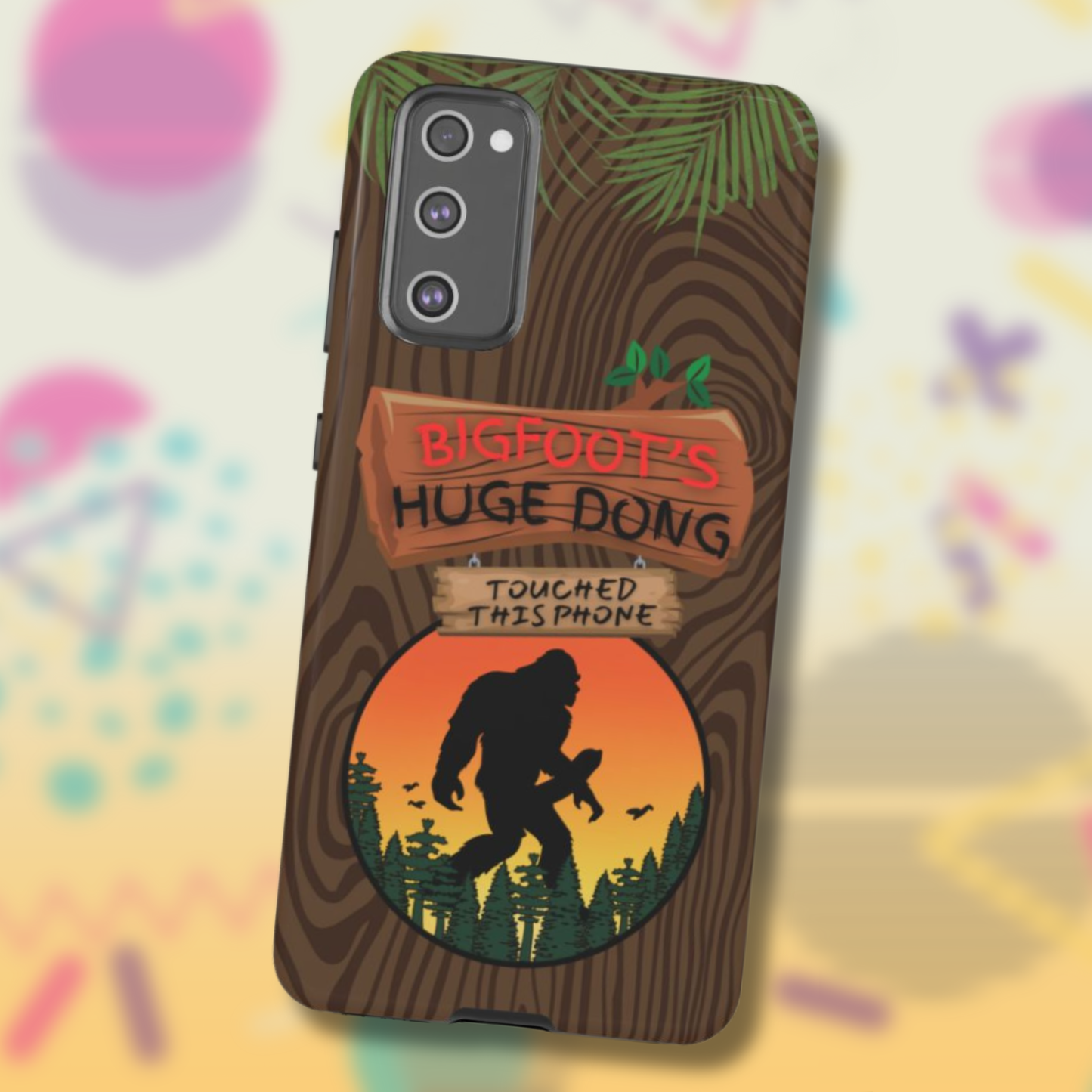 Bigfoot's Huge Dong Touched This Phone Case