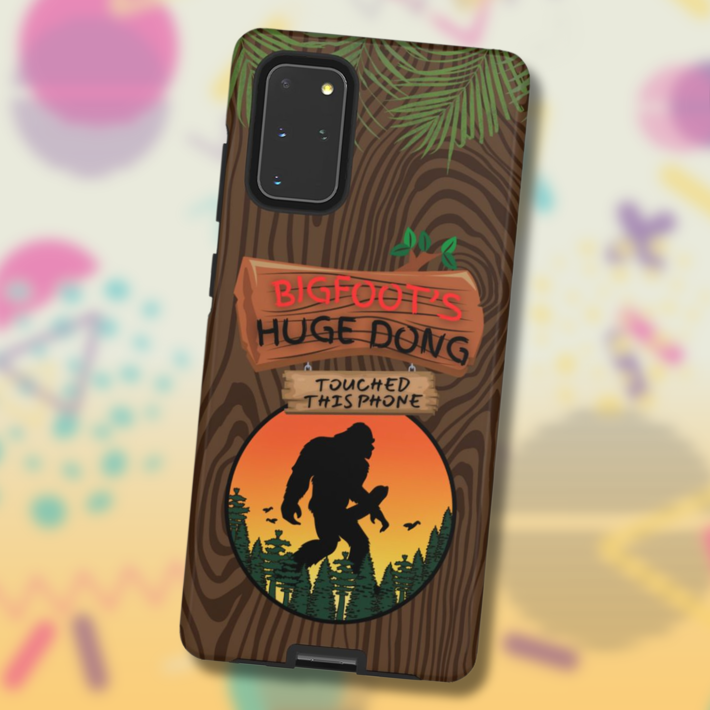 Bigfoot's Huge Dong Touched This Phone Case