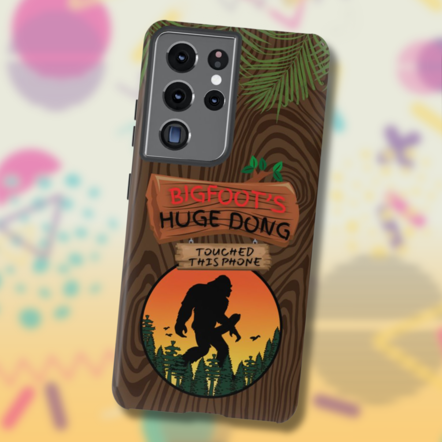 Bigfoot's Huge Dong Touched This Phone Case