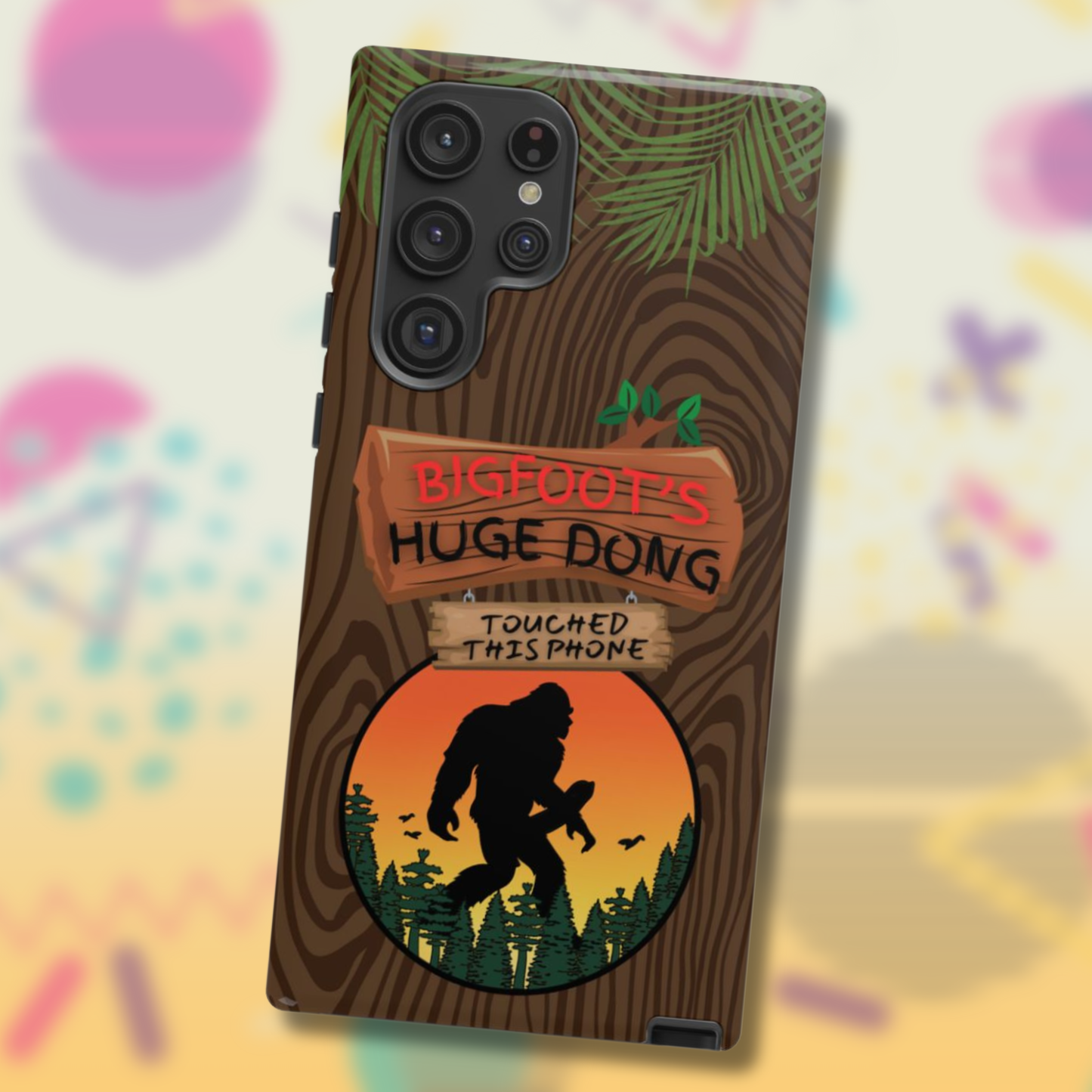 Bigfoot's Huge Dong Touched This Phone Case