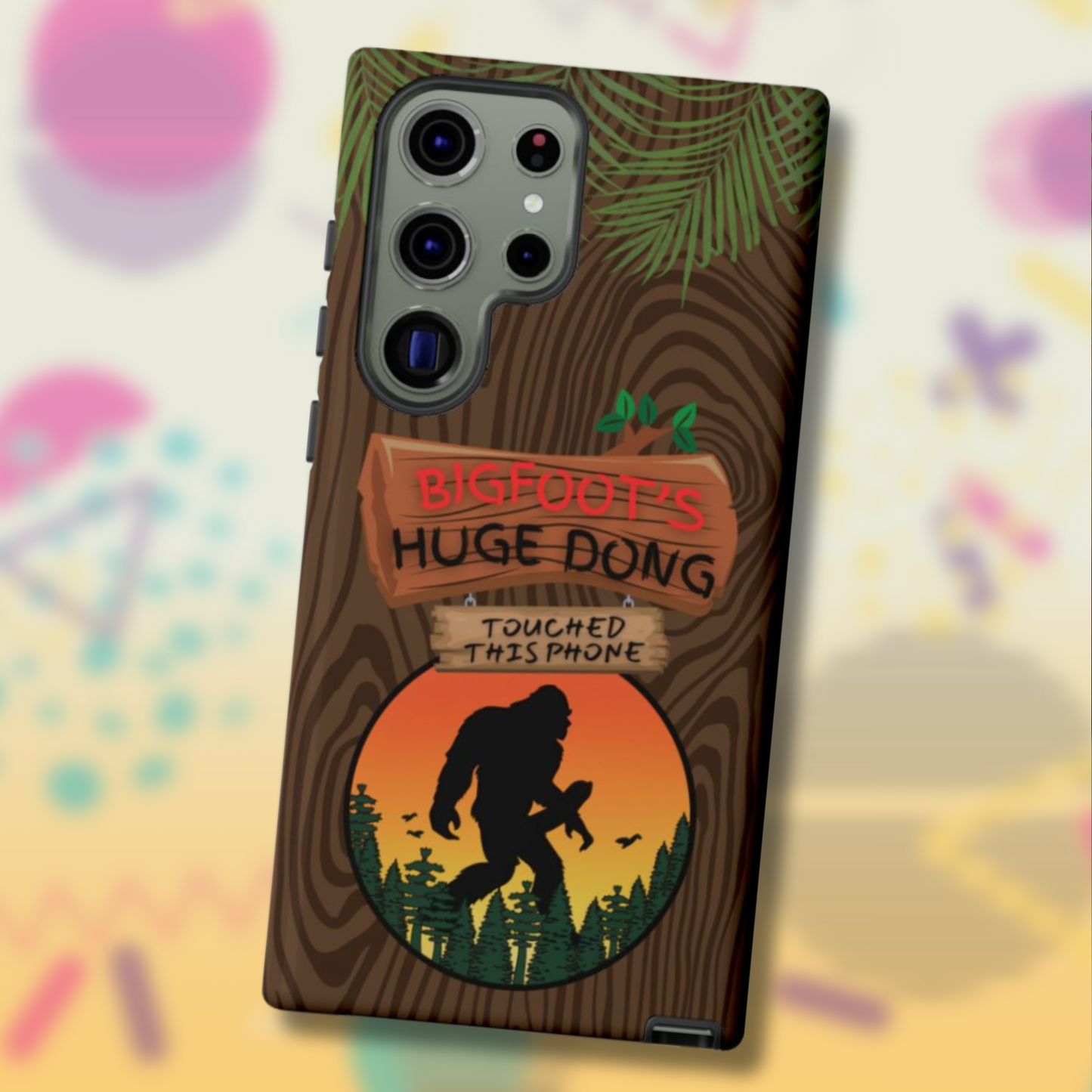 Bigfoot's Huge Dong Touched This Phone Case