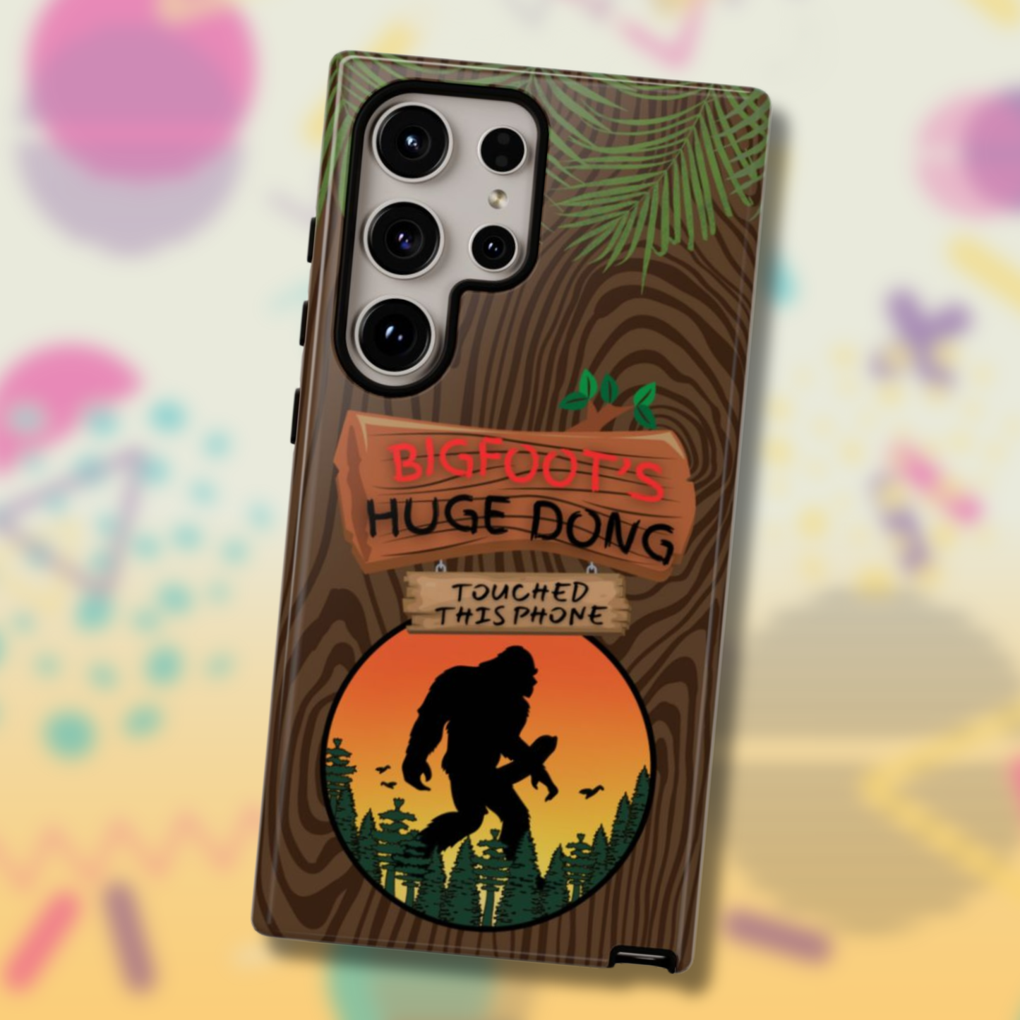 Bigfoot's Huge Dong Touched This Phone Case