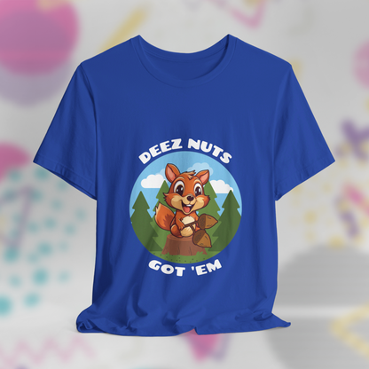 Cute Squirrel Deez Nuts Tee