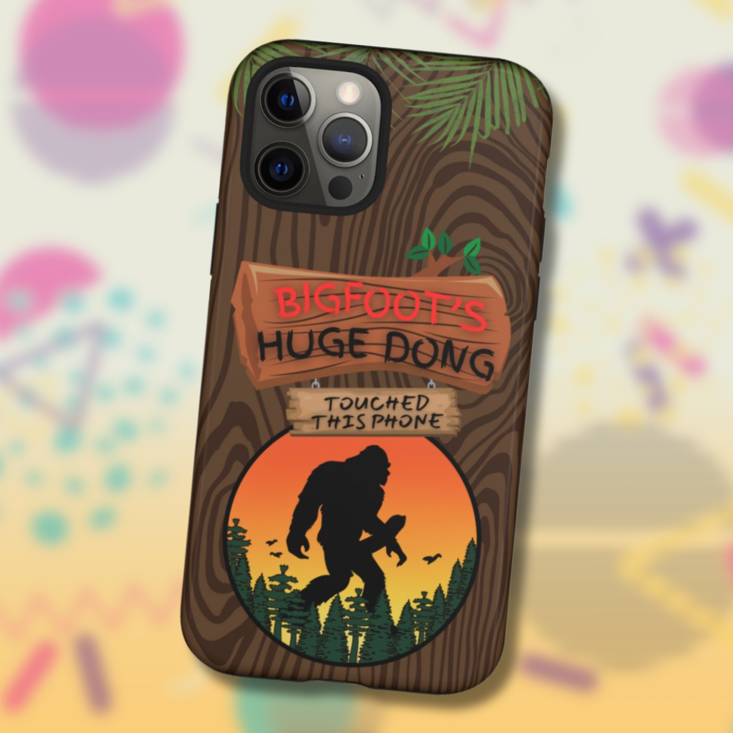 Bigfoot's Huge Dong Touched This Phone Case