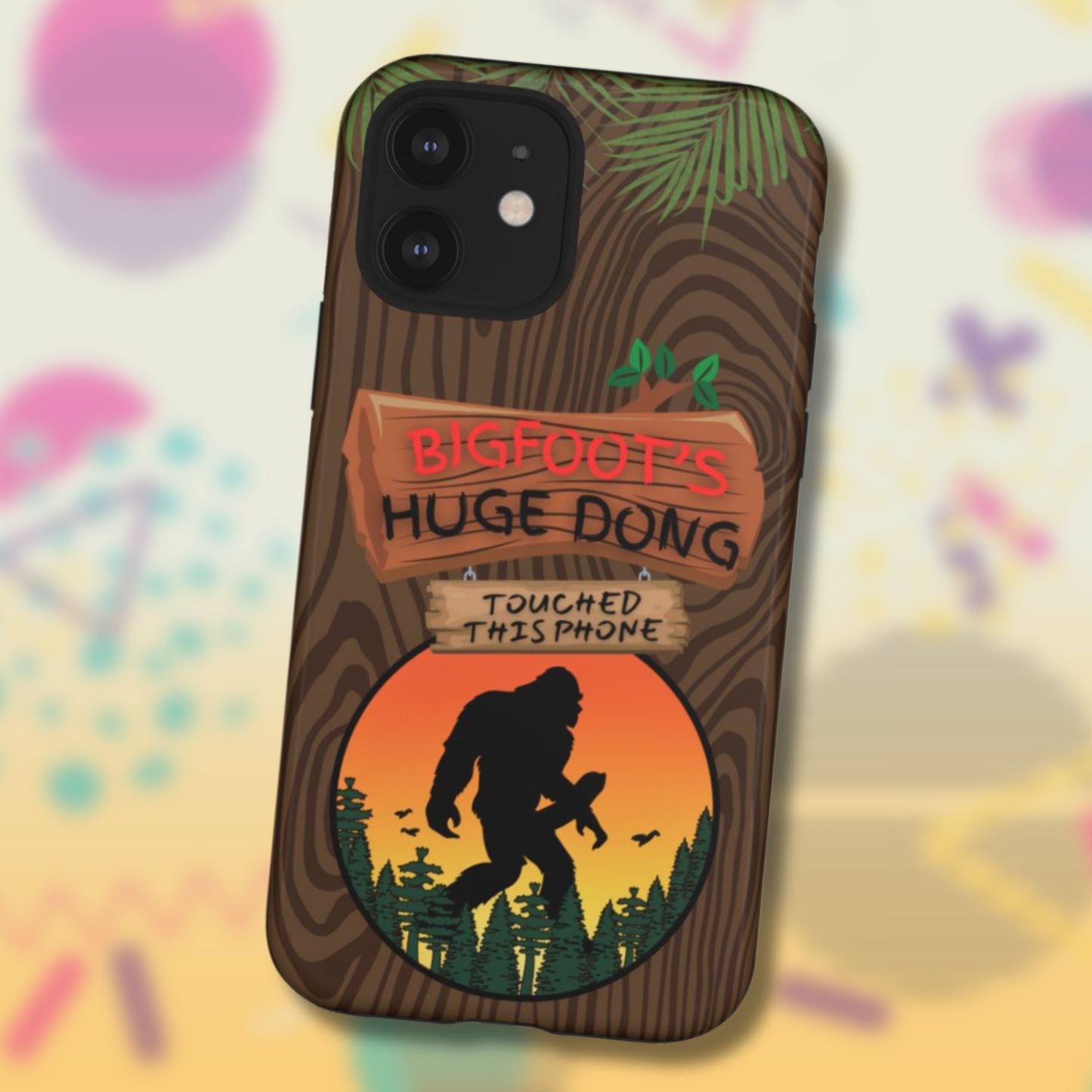 Bigfoot's Huge Dong Touched This Phone Case