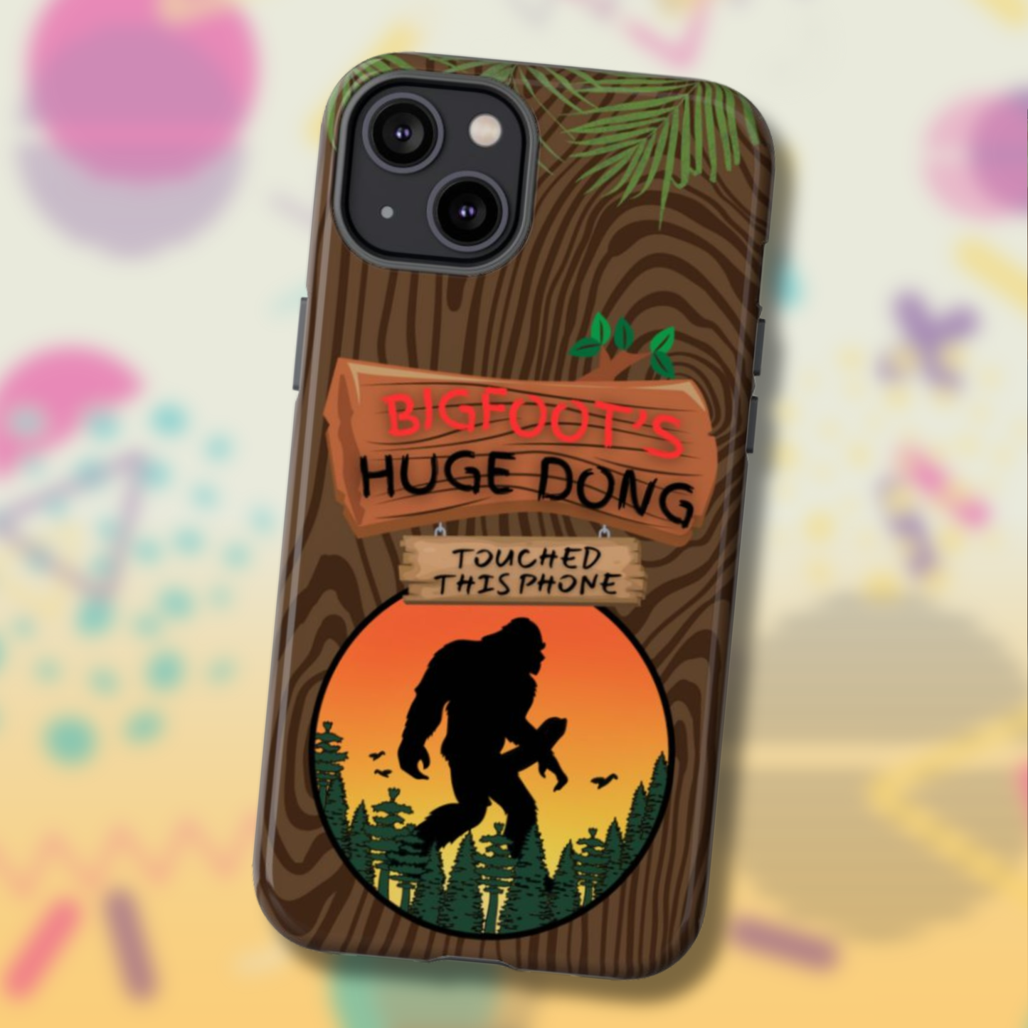 Bigfoot's Huge Dong Touched This Phone Case