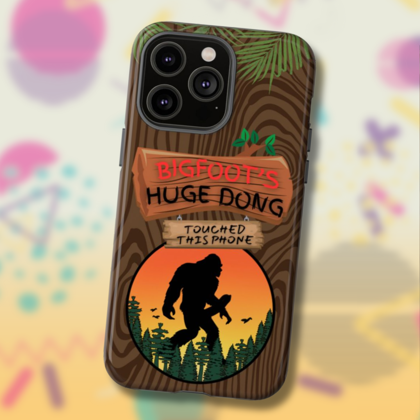 Bigfoot's Huge Dong Touched This Phone Case