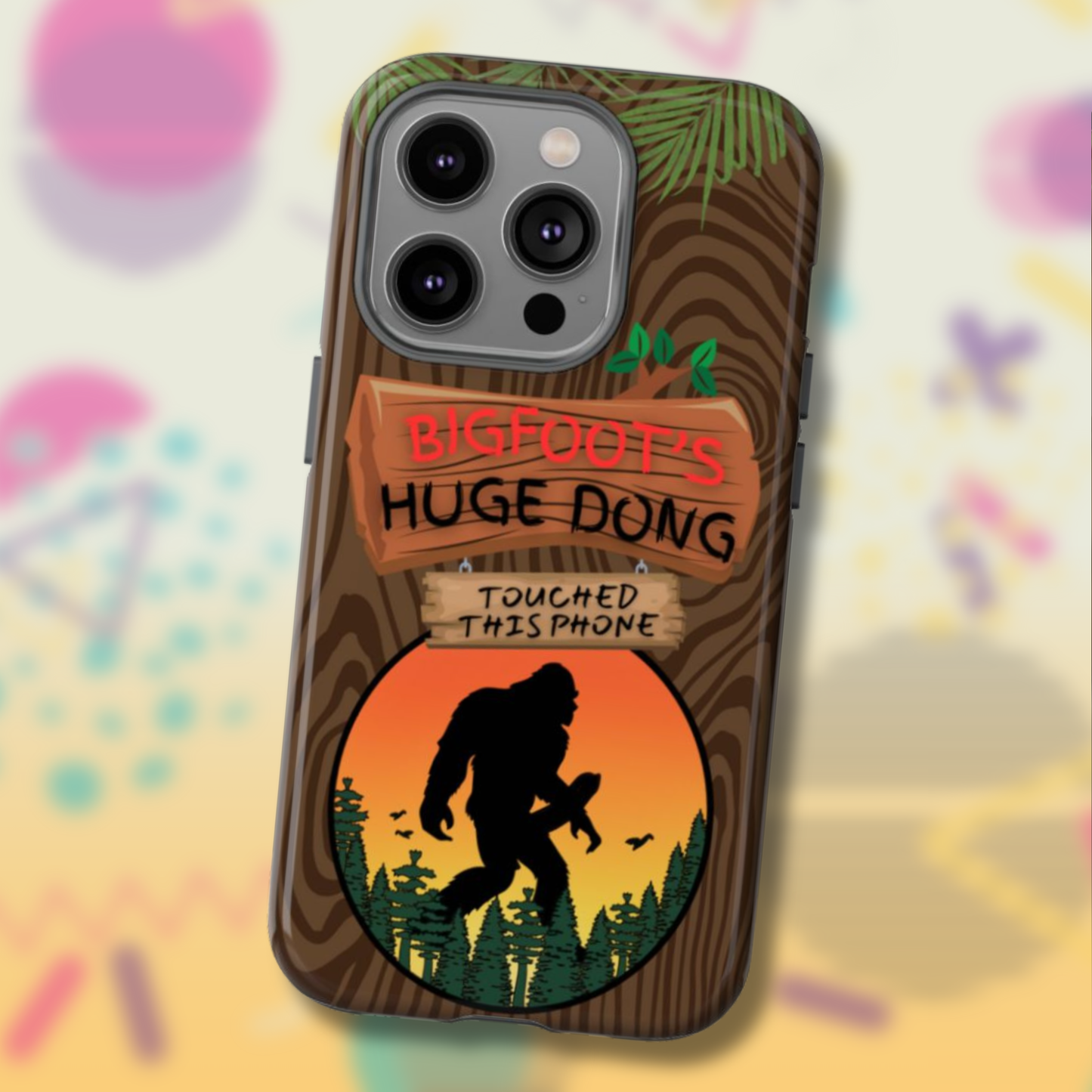 Bigfoot's Huge Dong Touched This Phone Case