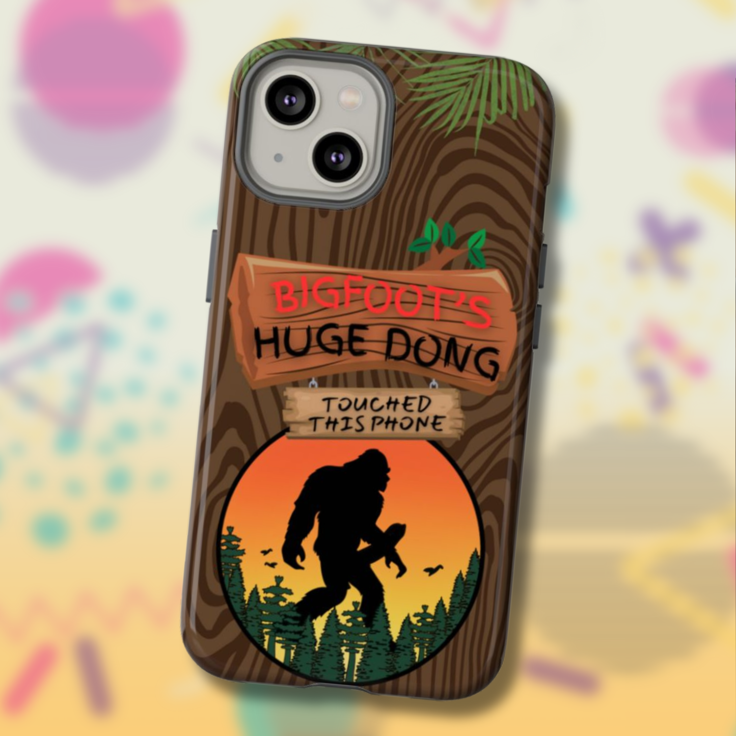 Bigfoot's Huge Dong Touched This Phone Case