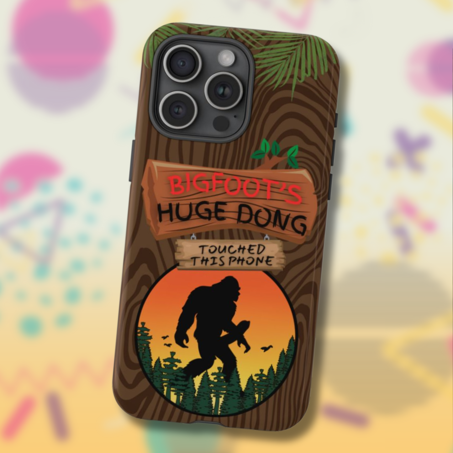 Bigfoot's Huge Dong Touched This Phone Case