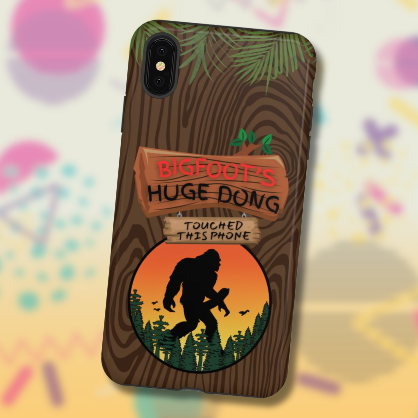 Bigfoot's Huge Dong Touched This Phone Case